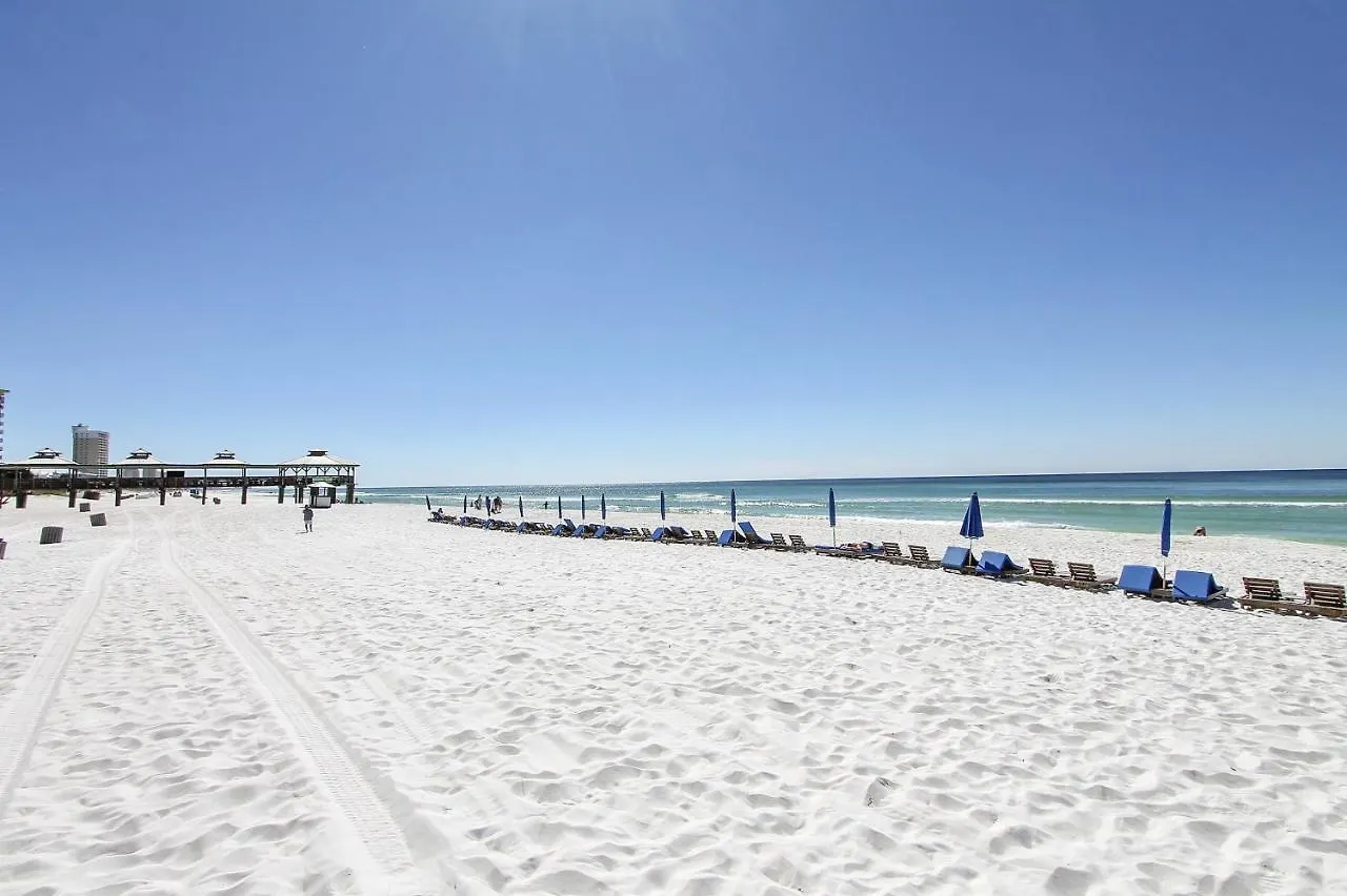 Shores of Panama 401: Beachfront 3-Bedroom Condo with Parking Panama City Beach