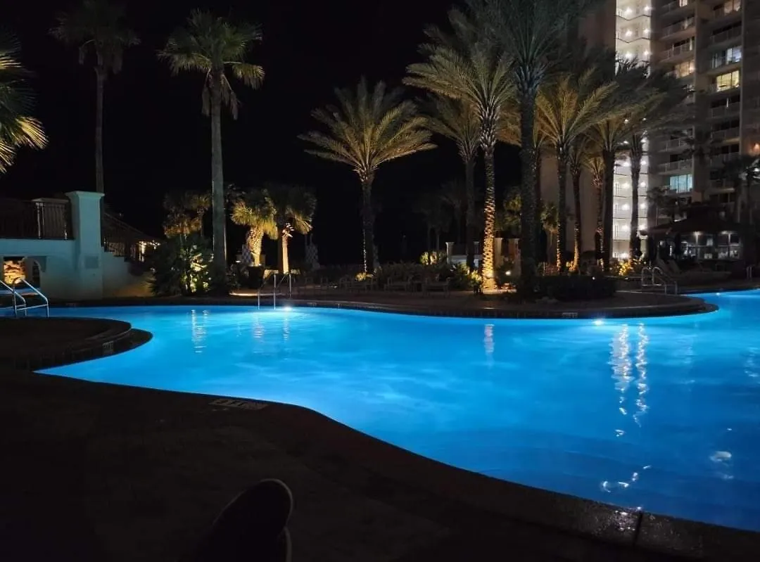 Shores of Panama 401: Beachfront 3-Bedroom Condo with Parking Panama City Beach Apartment